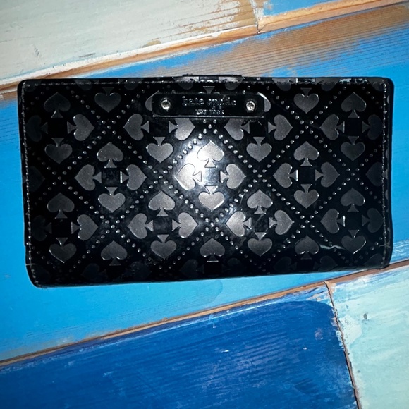 kate spade Handbags - Kate Spade Wallet Embossed Spades